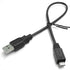 10 Inch Micro USB Charger Cable Male A to Micro B - Black for Android, Sync & Charge (0.8 Feet)