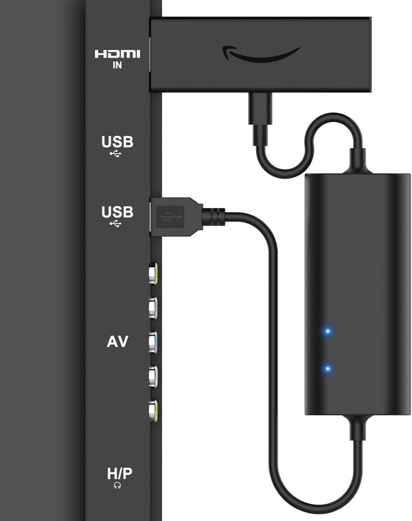 IBERLS Fire Stick USB Power Cable Adapter for Fire TV 4K/Ultra HD/Lite, Power Streaming via TV USB Port