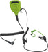 Waterproof Shoulder Mic with 3.5mm Earpiece, Walkie Talkie Lapel Microphone for Motorola