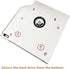 DY-tech Hard Drive Frame Caddy Tray for HP ProBook 655, 650, 645, 640 G1 G2