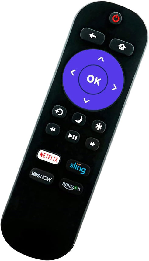 Universal Remote for All Sharp Roku TV Models: LC-32LB481U, LC-43LB481U, LC-50LB481U, LC-55LB481U
