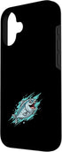 Happy Cartoon Salmon Funny Fishing Fish 16 Smiling Salmon Cool Cartoon Fishing Fish Case for iPhone