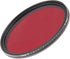 Foto4easy 82mm Adjustable Infrared X-Ray Filter, 530nm to 750nm for DSLR Camera Lens