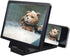 WOEIFGV Enlarged Screen Phone Stand Bracket 3D Screen Amplifier Screen Video Magnifier for