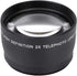 Telephoto Lens, 58MM 2X Magnification Aluminium Alloy Teleconverter for 58mm Diameter and 18-55 Focal Length Lens