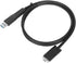 Targus 1M USB-C Male with Screw to USB-C Male Cable with USB-A Tether - ACC1133GLX