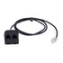 Telephone Training Adapter Y Splitter for RJ9 Headset, Compatible with Cisco, Yealink, Avaya, and More