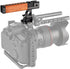 NICEYRIG NATO Top Handle Handgrip with 15mm Rod Clamp and Cold Shoe Mounts for DSLR/Camcorder/Action Cameras