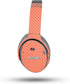 MightySkins Carbon Fiber Skin for Bose QuietComfort 35 II Headphones - Solid Salmon, Durable Textured Finish