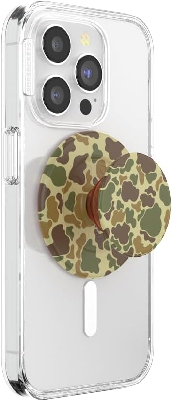 PopSockets Phone Grip for MagSafe, Magnetic Holder, Phone Stand, Green - Bruce