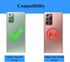 for Samsung Galaxy Note 20 Case, Note20 5G with HD Screen Protectors, Military-Grade Metal Ring Holder Kickstand, Teal