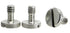 Steel Screws 1/4" Tripod Quick Release QR Plate Camera Flathead Slot Stainless SS for Manfrotto/Sachtler (3 Pack)