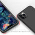 2 Pack Cover for Oukitel WP21 (6.78") Soft Silicone TPU Black Phone Protective Cases + 9H Hardness HD Tempered Glass