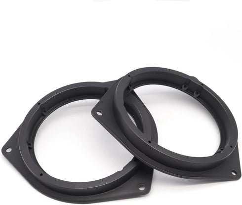 6.5" Aftermarket Plastic Black Speaker Adapter for Toyota Avalon, Corolla, Highlander, Prius, RAV, Solara, Tacoma, Venza