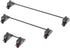 DUROCK Stabilizer V3, Screw in Stabilizers with 2u 6.25u 7u Wires for Mechanical Keyboards (V3 Smokey Black 80% Kit)