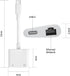 USB C to Ethernet Adapter, 2 in 1 RJ45 Ethernet LAN Network Adapter with USB Type C Charge Port, Plug and Play