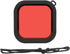Yctze ABS Diving Lens Filter with Rope for 8 Action Camera Waterproof Shell, Filters Accessories Action Camera Lens Diving Filter, Underwater (Red)