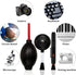 Camera Cleaning Kit with Lens Brush, Air Blaster Blower, and Cleaning Pen for SLR, Telescope, Phone, and Camera