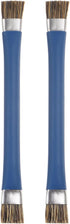 2pcs Double-Head Phone Motherboard IC Cleaning Brush, 12x15mm Bristles Anti-Static ESD Brush Cleaner for Computer (Blue)