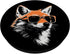 Funny Fox Lover PopSockets Standard PopGrip