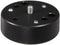 Manfrotto 120 Converter Plate Converts Tripod Head Screws from 3/8-Inch to 1/4-Inch, Black