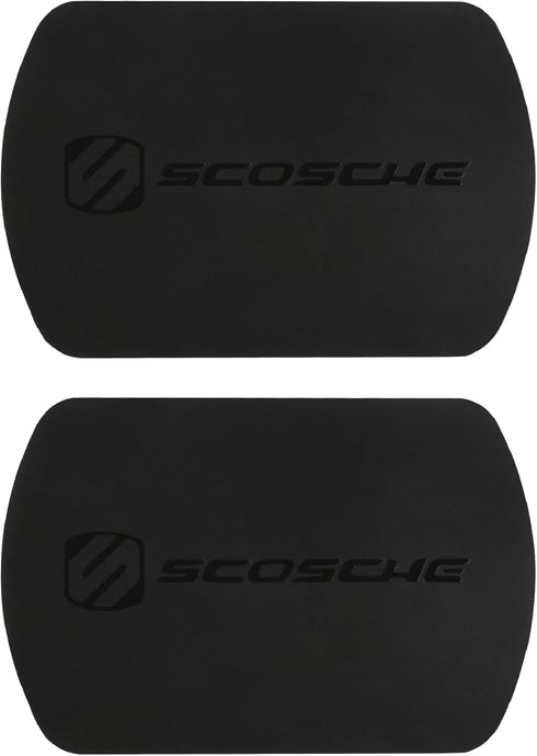 Scosche MagicMount Replacement Metal Plate Kit, 2-Pack Large Plates for Car Magnet Mount