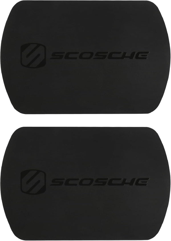 Scosche MagicMount Replacement Metal Plate Kit, 2-Pack Large Plates for Car Magnet Mount