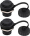 PENGLIN 2PACK USB 3.1 Type C Extension Coupler, Female to Female USB-C Converter Adapter Panel Mount with Dust Cover