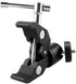 SLOW DOLPHIN Photography Super Clamp with 1/4'' and 3/8'' Thread Clip for DSLR, Lights, Umbrellas, 2PCS