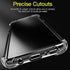 STORM BUY Crystal Clear Case Compatible for Samsung Galaxy S10 + Plus SM-G975U, Hard Back Phone Cover with Shockproof