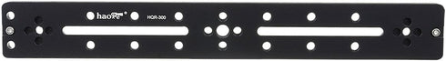 Haoge HQR-300 300mm Multi-Purpose Dual Dovetail Quick Release Extender Rail for Camera Tripod