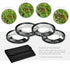 Big Mike's 67mm Set (+1, +2, +4 +10 Close-Up Filter and Diopters) Magnification Kit for Select Canon, Sony, FujiFilm