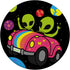 PopSockets Standard PopGrip: Alien Phone-Grip 70s 80s 90s Driving Car Galaxy Funny Gift