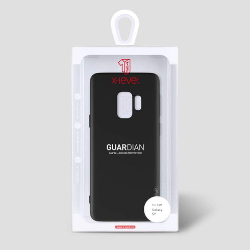 X-level Samsung Galaxy S9 Case, Slim Fit Soft TPU Ultra-Thin Mobile Phone Cover, Black