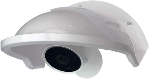Universal Sunshade Rainshade Camera Cover Shield for Outdoor Nest/Nest IQ Camera - White Color