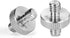SMALLRIG 1/4" to 1/4" Male Threaded Screw Adapter, Double Head Stud for Camera Cage, Pack of 2-828