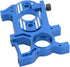 2 6s 1/8 Dilwe RC Motor Mount, Aluminum Alloy Motor Mount Seat Holder Piece Design Motor Fixed Holder Seat RC Car Part