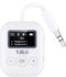 1Mii Bluetooth 5.3 Transmitter w/Screen for TV to 2 Headphones, aptX AD/LL/HD Hi-Fi