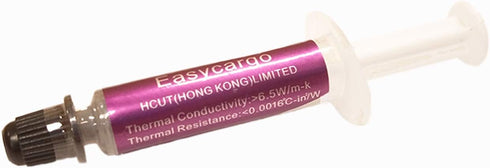 Easycargo Thermal Paste Kit, 6.5 W/m-k High Performance Grease Compound for Cooler Heatsink, CPU GPU (1-Pack)