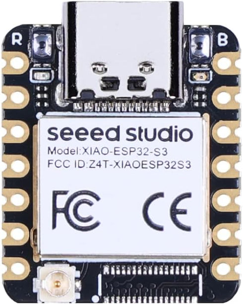 Seeed Studio XIAO ESP32S3 - 2.4GHz Wi-Fi, BLE 5.0, Dual-core, Ideal for Smart Homes, IoT, Robotics