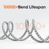 CableCreation 30FT Long Aux Cord, 3.5mm Male to Male Braided Hi-Fi Audio Extension for Car, Projector, Speaker, Black