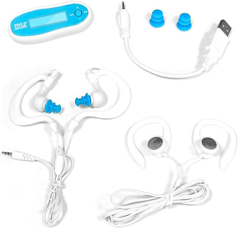 Pyle PSLPWMP5 Waterproof Pedometer with MP3 Player and Lap/Calorie Counter