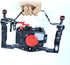 NS10-H Underwater Camera Housing Carrier Aluminum Material with Extra Two Ball Mount and Tripod Mount Adapter for