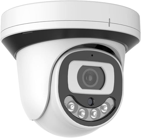 EVERSECU 1080P Indoor HD Analog Dome Security Camera with 24/7 Full-time Color Night Vision, Warm Light LEDs, 2MP,
