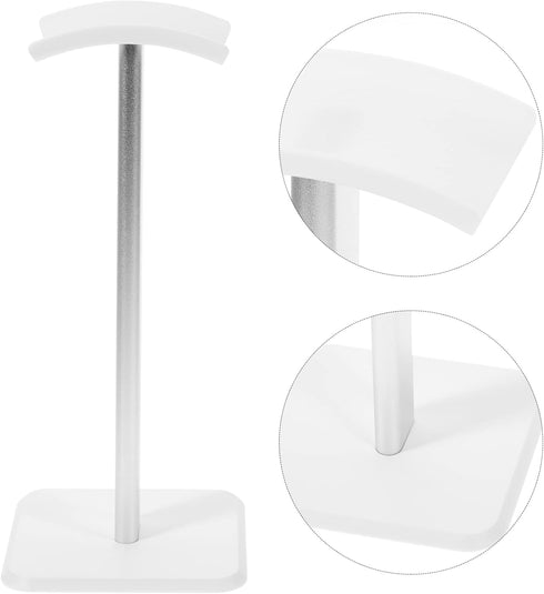 SOLUSTRE Headphone Stand Aluminum Gaming Headset Holder, Earphone Hanger Desk Mount Rack for Home and Office