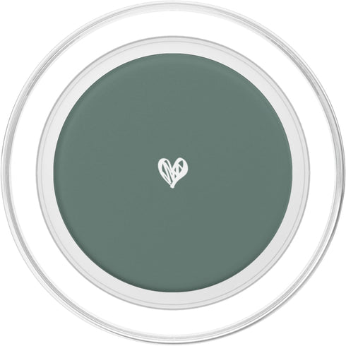 Cute Sage Green Heart Love Minimalist PopSockets PopGrip for MagSafe