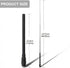 HYS 70-1000MHz UV5R UV5RE BF-888S TK11 UVK5 UVK6 Wide Band Telescopic Antenna SMA-Female Mobile Radio Antenna