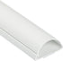 D-Line Half Round Cord Hider, Patented Cable Cover for TV Wall Mount Wires, White