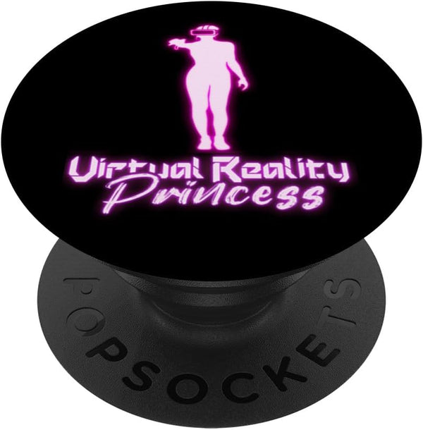 Virtual Reality Princess VR Gaming Gamer Developer PopSockets Standard PopGrip
