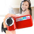 Kids Digital Video Camera, 1080P 16M, 16X Zoom DV Camcorder with 2Inch TFT LCD Screen for Photography (red)